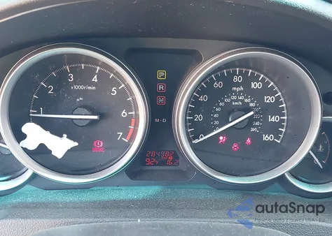 2012 Mazda Mazda6 I Touring z USA, uszkodzony, nr VIN 1YVHZ8DH5C5M37923